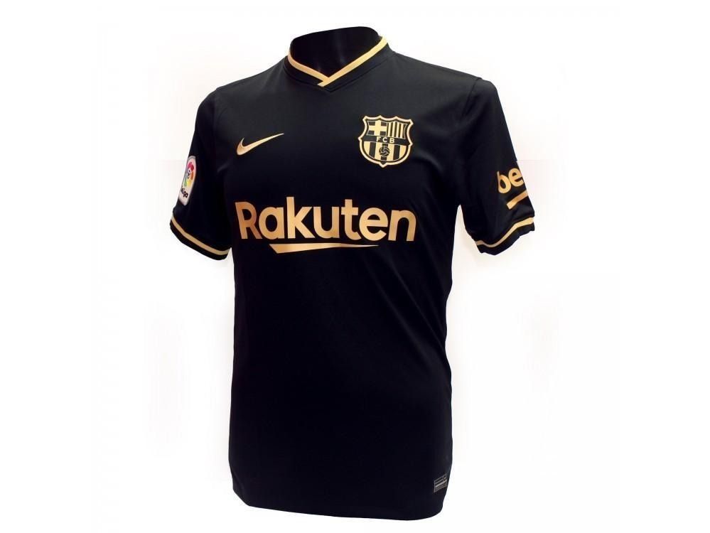 RAKUTEN BLACK FOOTBALL JERSEY