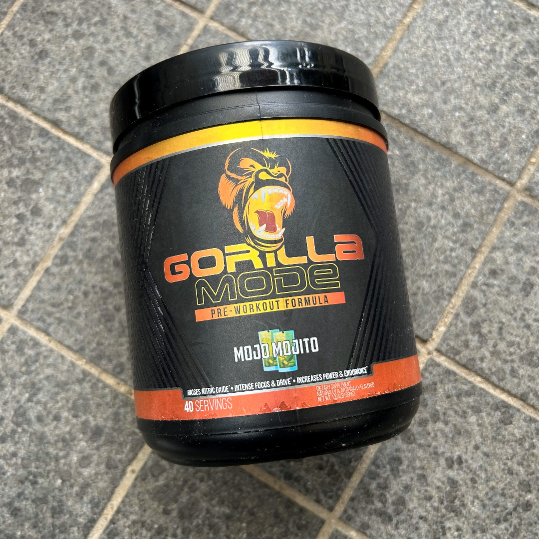 (READY STOCK) Gorilla Mode Pre Workout, Health & Nutrition, Health