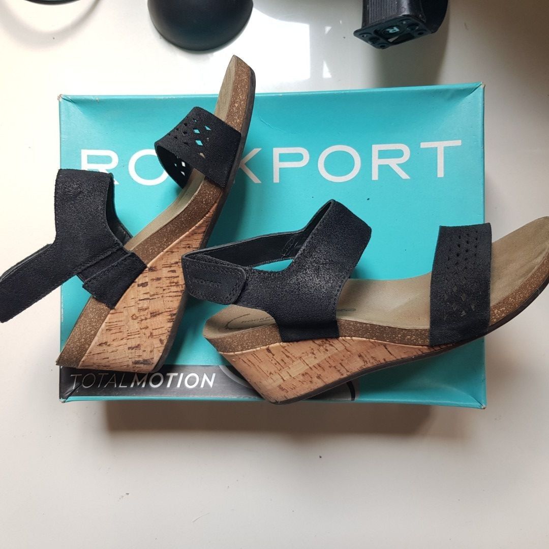 rockport wedge shoes