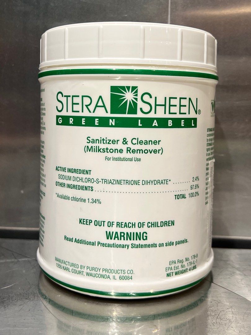 Ice cream machine sanitizer online