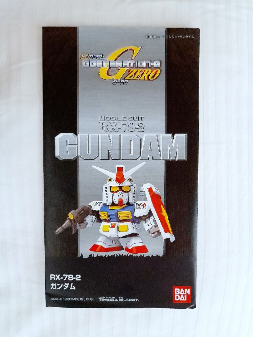 SD Gundam G Generation Zero RX-78-2 Gundam Clear Color Version, Hobbies ...