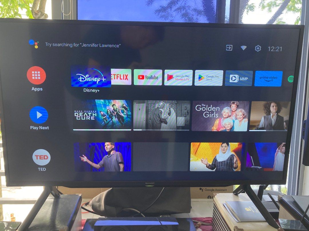 Sharp Aquos Smart TV 42 inch WITH WARRANTY, TV & Home Appliances, TV