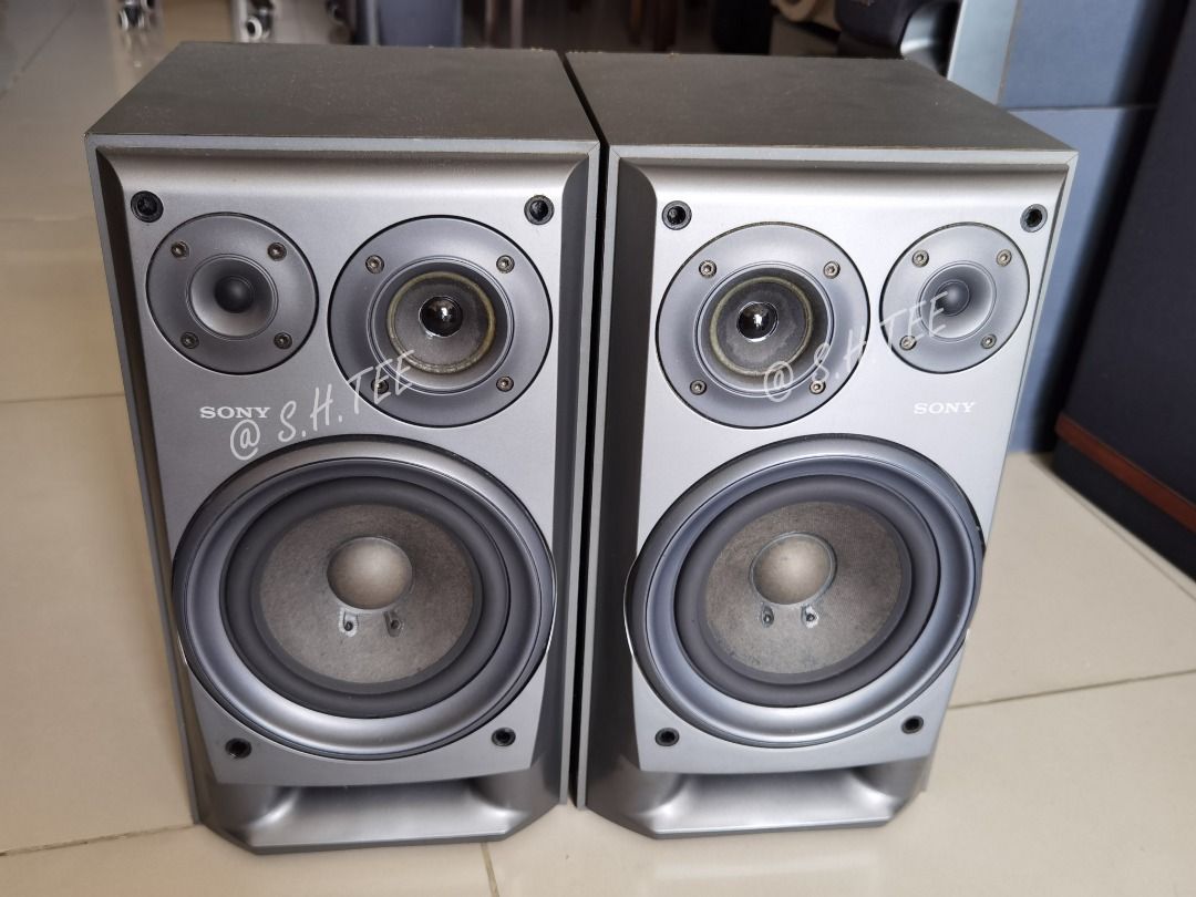 Sony 3 best sale way bookshelf speakers