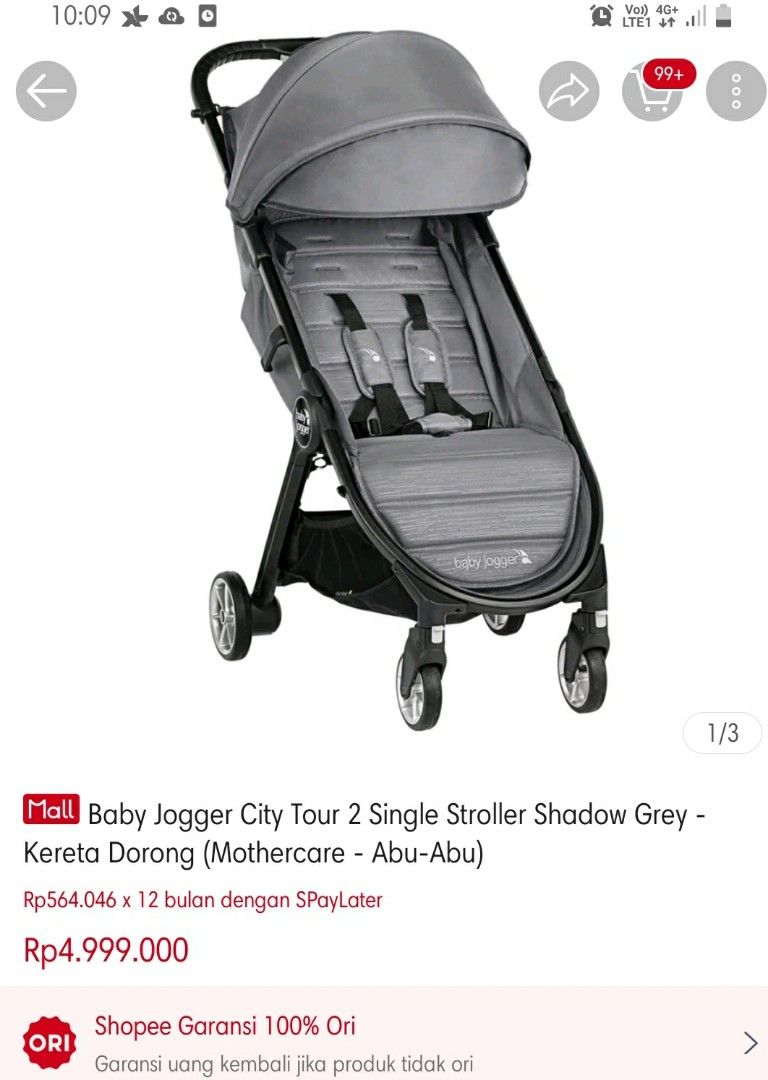 Stroller Cabin Size Baby Jogger City Tour 2