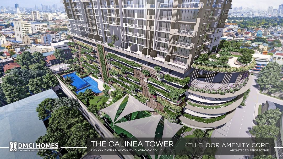 Studio Unit 12K Monthly Promo! The Calinea Towers Grace Park Caloocan