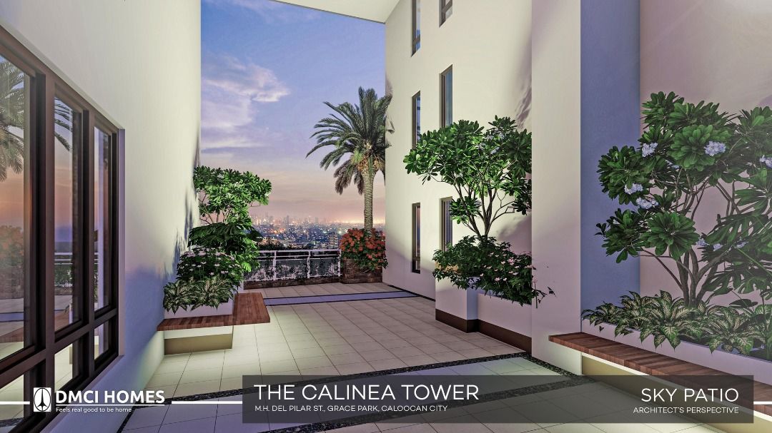 Studio Unit 12K Monthly Promo! The Calinea Towers Grace Park Caloocan