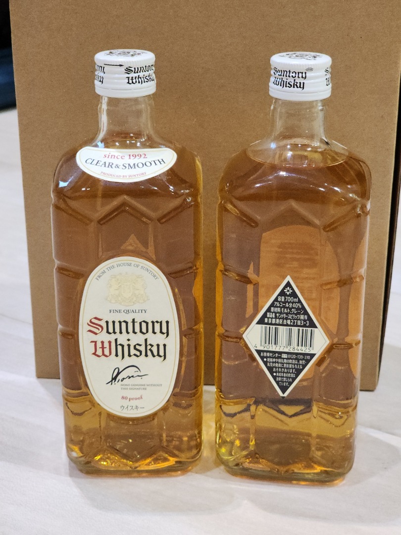 Suntory 三得利角瓶白角(已絕版) 威士忌, 嘢食& 嘢飲, 酒精飲料- Carousell