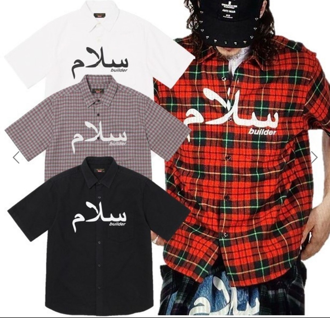 国内外の人気集結！ supreme SIZE undercover Arabic S/S Flannel Shir ...