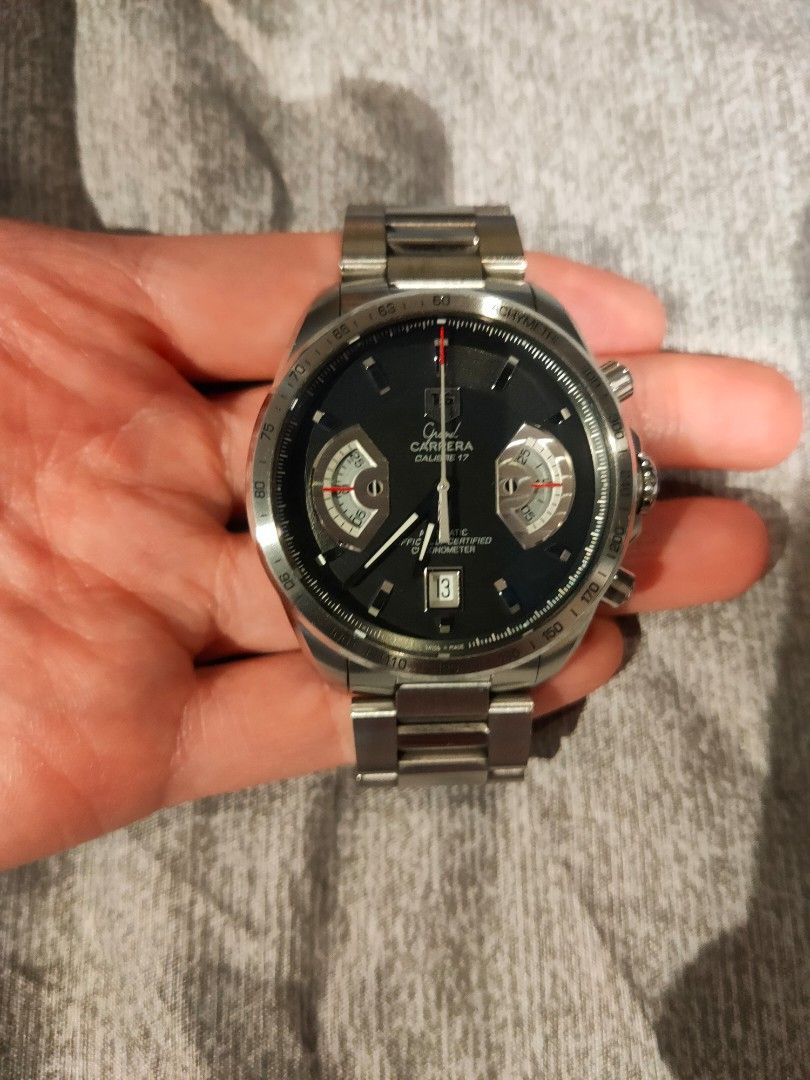 Tag Heuer Grand Carrera Calibre 17 CAV511A Luxury Watches on Carousell