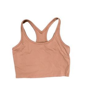 Tan Workout Top