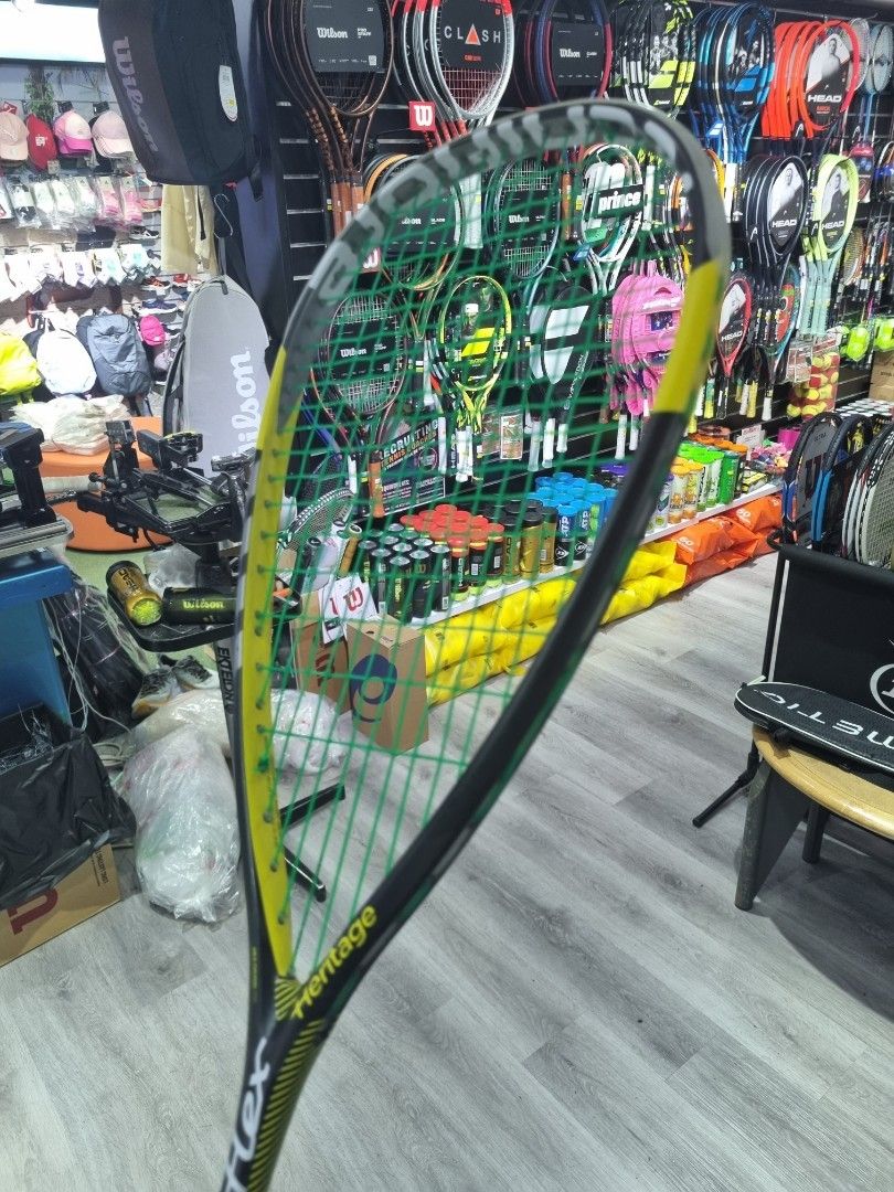 Raquette Squash Tecnifibre Carboflex 130S D'occasion - Sans Poignée