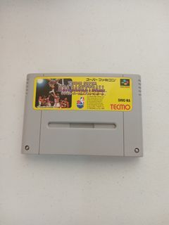 Tecmo NBA Basketball Super Famicom game for sale