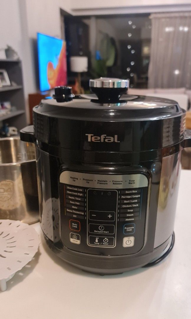 Tefal Home Chef Smart 6l Electric pressure and Multicooker CY601 TV Home Appliances Kitchen Appliances Cookers on Carousell