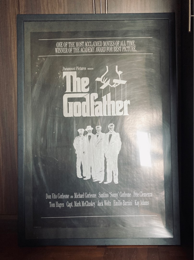 The Godfather Movie Poster, Hobbies & Toys, Memorabilia & Collectibles ...