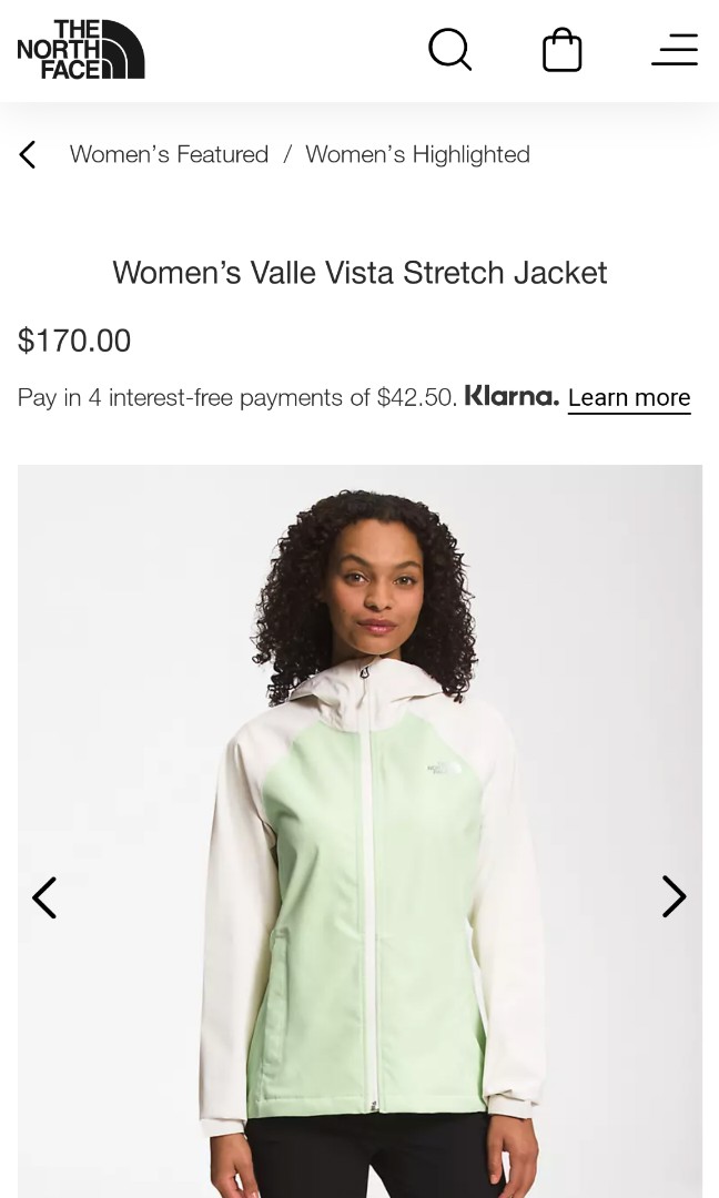 The North Face Women's Valle Vista Stretch Jacket, Women's Fashion ...