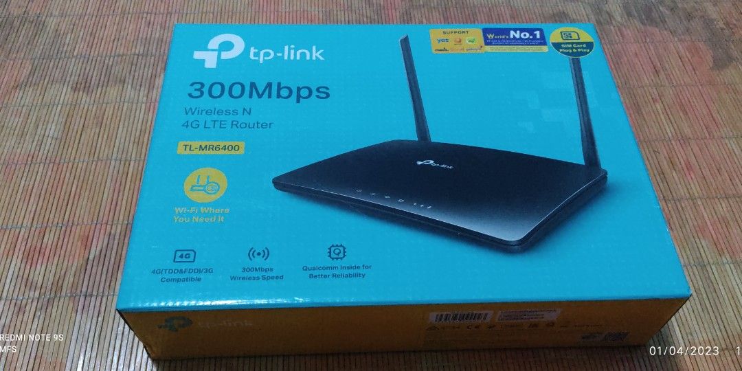 TPLink Modem Router TLMR6400, Computers & Tech, Parts & Accessories