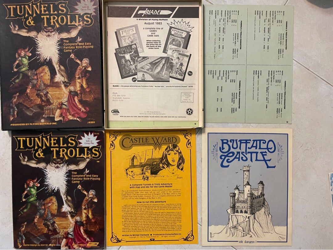 Tunnels and Trolls 6201, Hobbies & Toys, Memorabilia & Collectibles