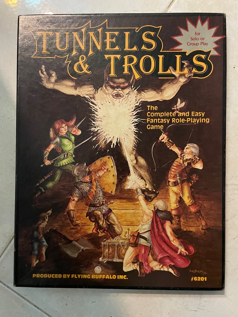 Tunnels and Trolls 6201, Hobbies & Toys, Memorabilia & Collectibles