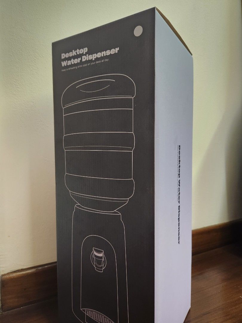 Typo Desktop Water Dispenser, Furniture & Home Living, Home Improvement