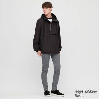 UNIQLO Oversized Half Zip Anorak Jacket