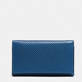 UNIVERSAL PHONE CASE IN PERFORATED LEATHER (COACH F65204)