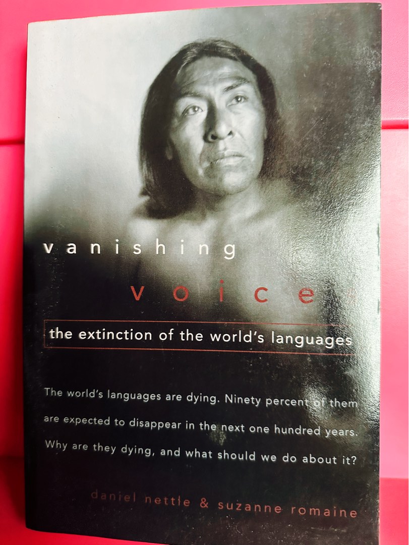 Hobbies　The　Books　Voices:　Fiction　Vanishing　the　World's　Extinction　Languages,　Magazines,　Non-Fiction　of　Carousell　Toys,　on