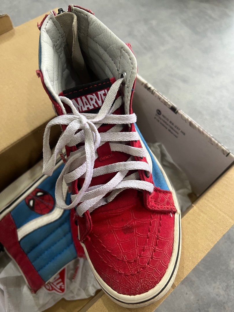 Spiderman sk8 hi vans shop