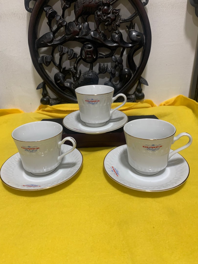 Vintage Dumex Cups n Saucers, Hobbies & Toys, Collectibles