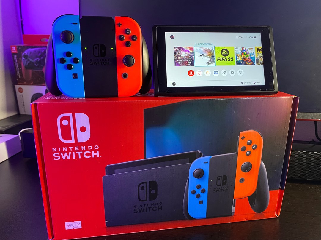 Warranty + Nintendo Switch Gen 2, Video Gaming, Video Game Consoles, Nintendo on Carousell
