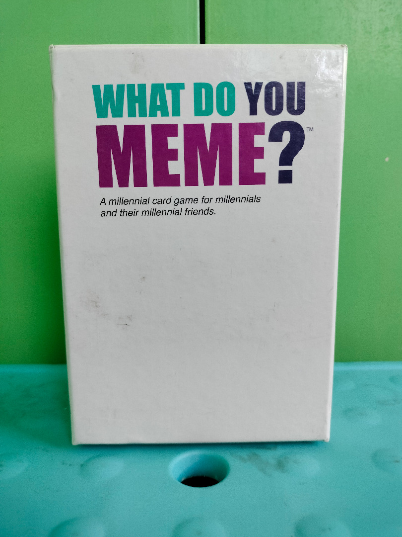 What Do You Meme? card game, Hobbies & Toys, Toys & Games on Carousell