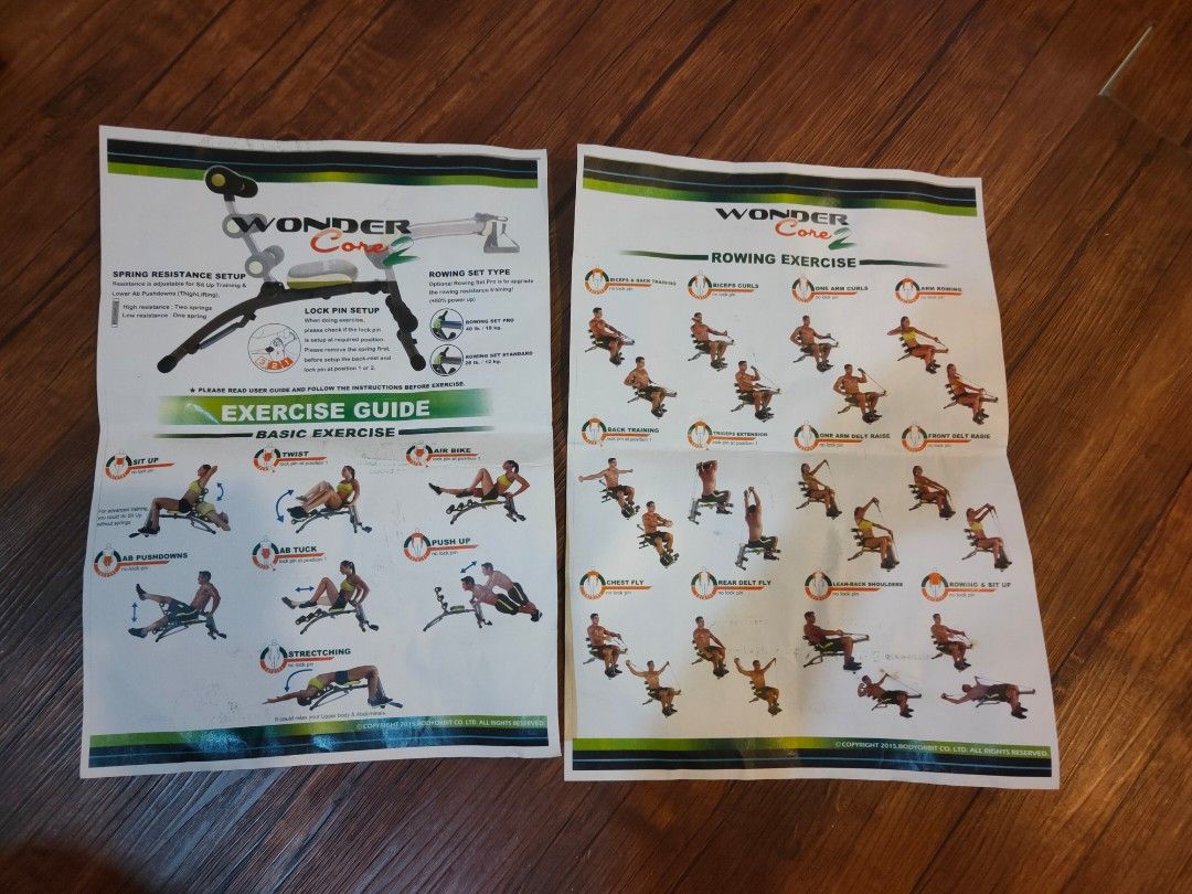 Wonder core 2 exercise guide outlet