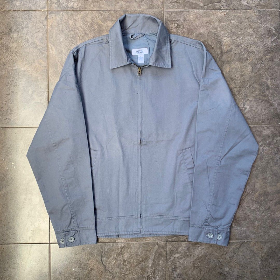 Work jacket old navy Fesyen Pria Pakaian Baju Luaran di Carousell