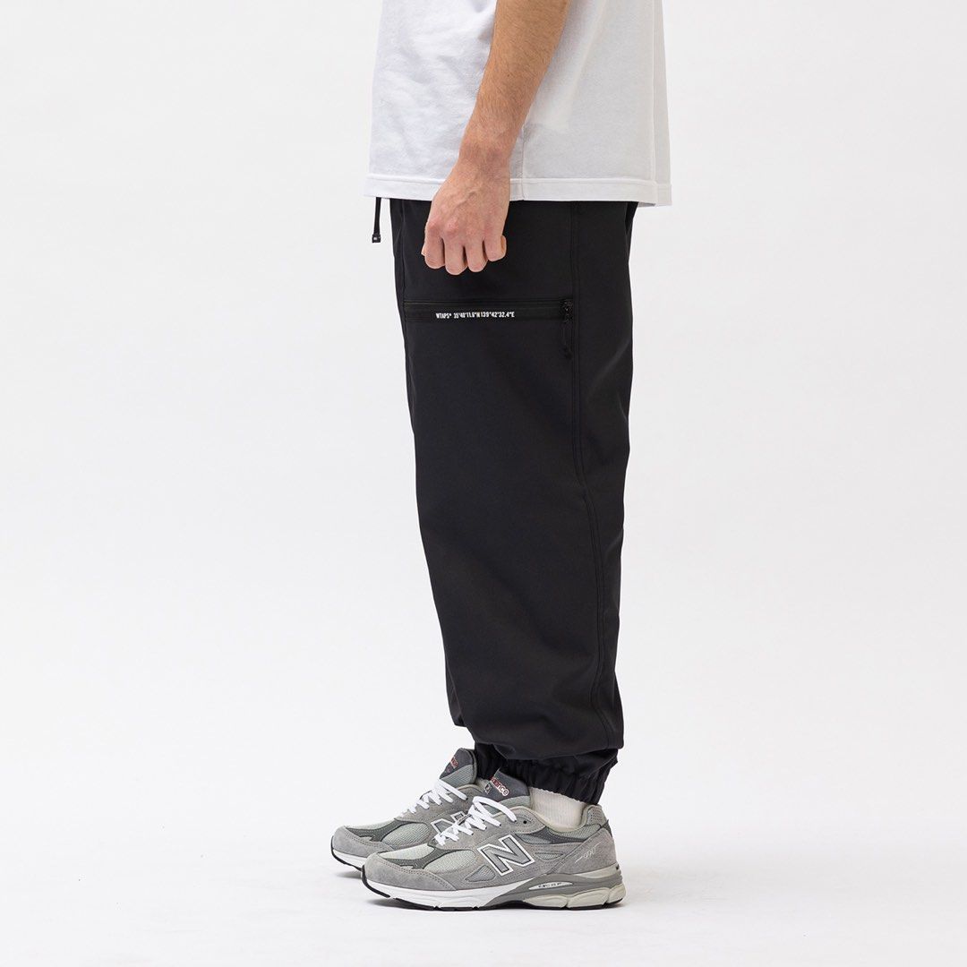 WTAPS 23SS TRACKS / TROUSERS / POLY. TWILL - BLACK Size M $2300