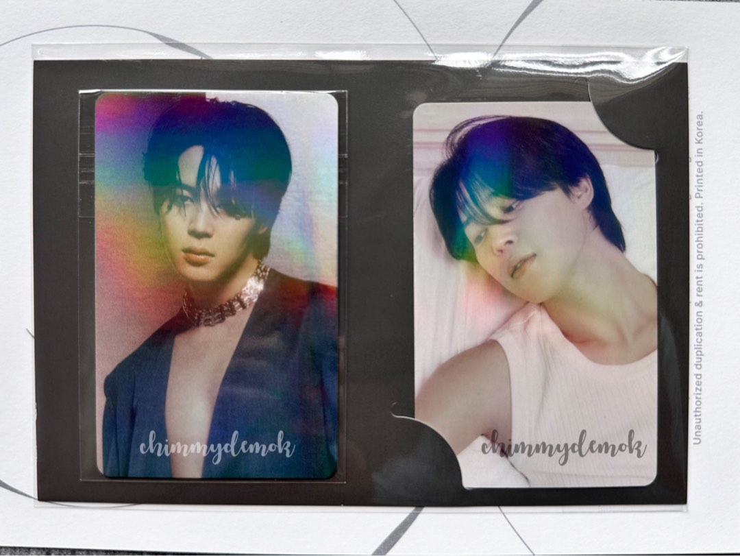 WTS BTS JIMIN FACE ALBUM JPFC POB, Hobbies & Toys, Collectibles
