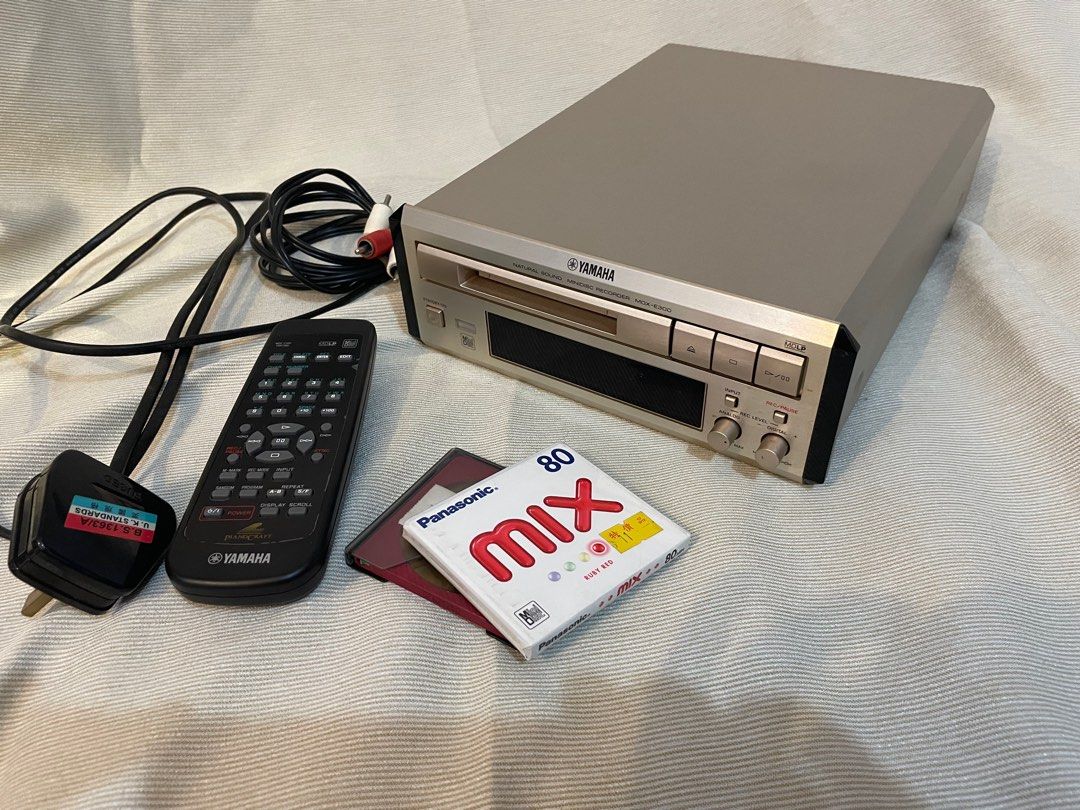 Yamaha Minidisc Recorder MDXE300, 音響器材, 其他音響配件及設備 Carousell