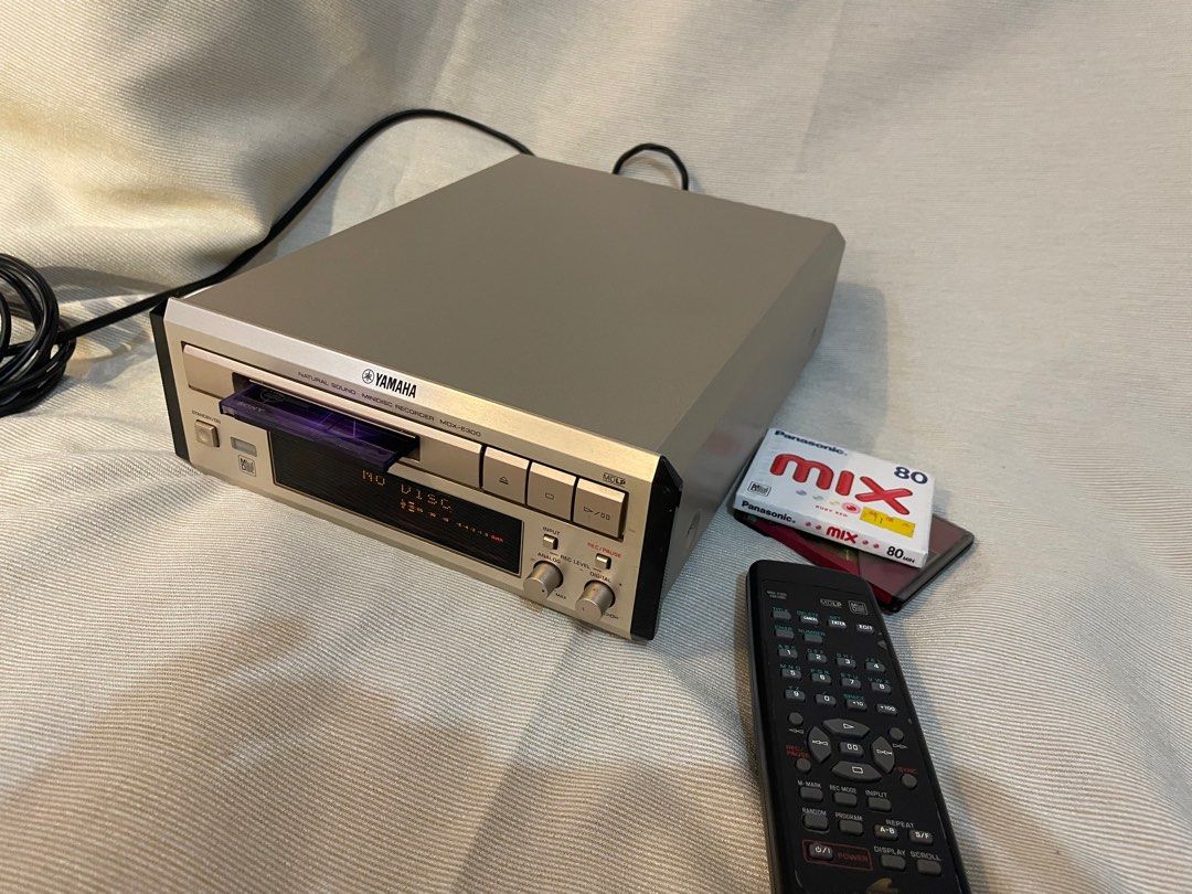 Yamaha Minidisc Recorder MDXE300, 音響器材, 其他音響配件及設備 Carousell