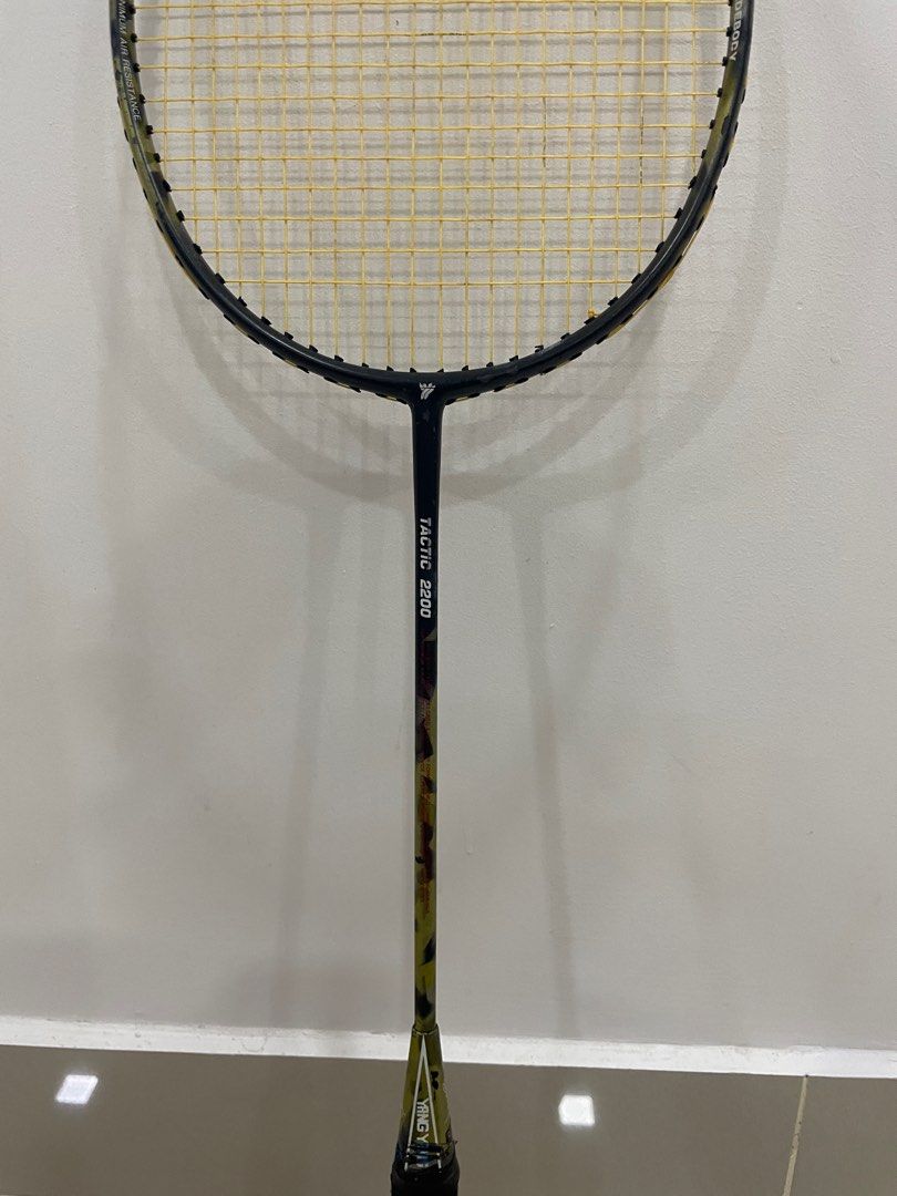 YANG YANG TACTIC 2200 BADMINTON RACKET YOUNG YONEX, Sports Equipment ...
