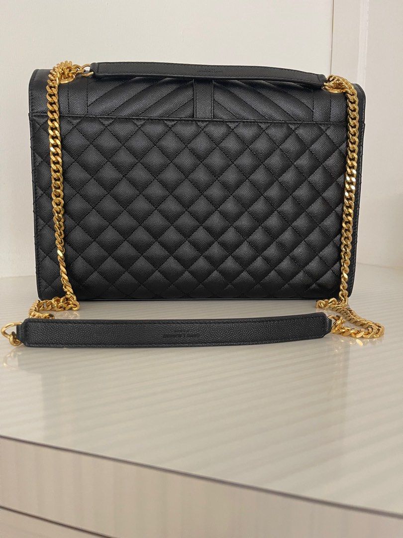 YSL Large Envelope Bag, Luxury, Bags & Wallets on Carousell