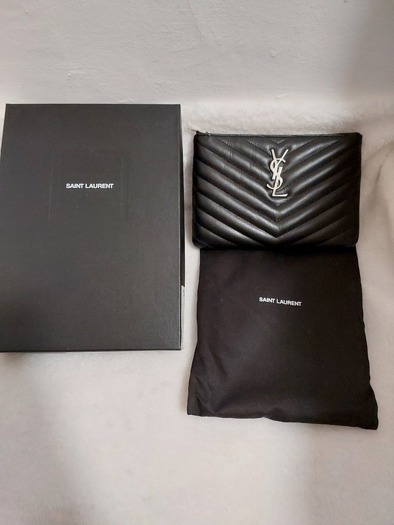 Ysl pouch, Women's Fashion, Bags & Wallets, Purses & Pouches on Carousell