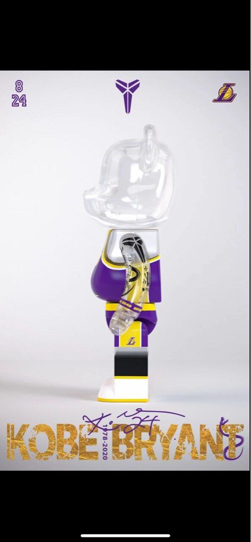 bearbrick kobe bryant