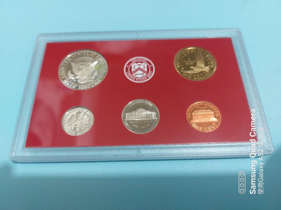 美國紀念英幣，2007年記念套幣，一套10枚, 興趣及遊戲, 收藏品及紀念品, 錢幣- Carousell