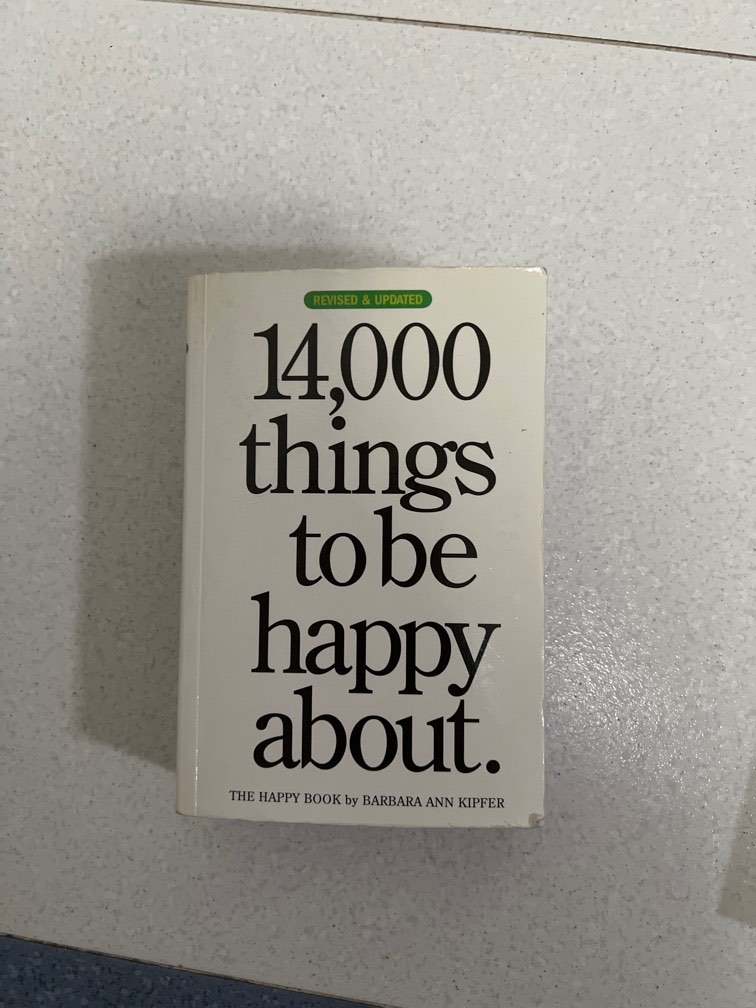 14,000 things to be happy about., Hobbies & Toys, Books
