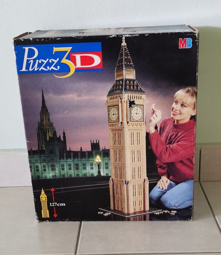 1483 pieces Big Ben 3D puzzuls puzzle Keep unsed
