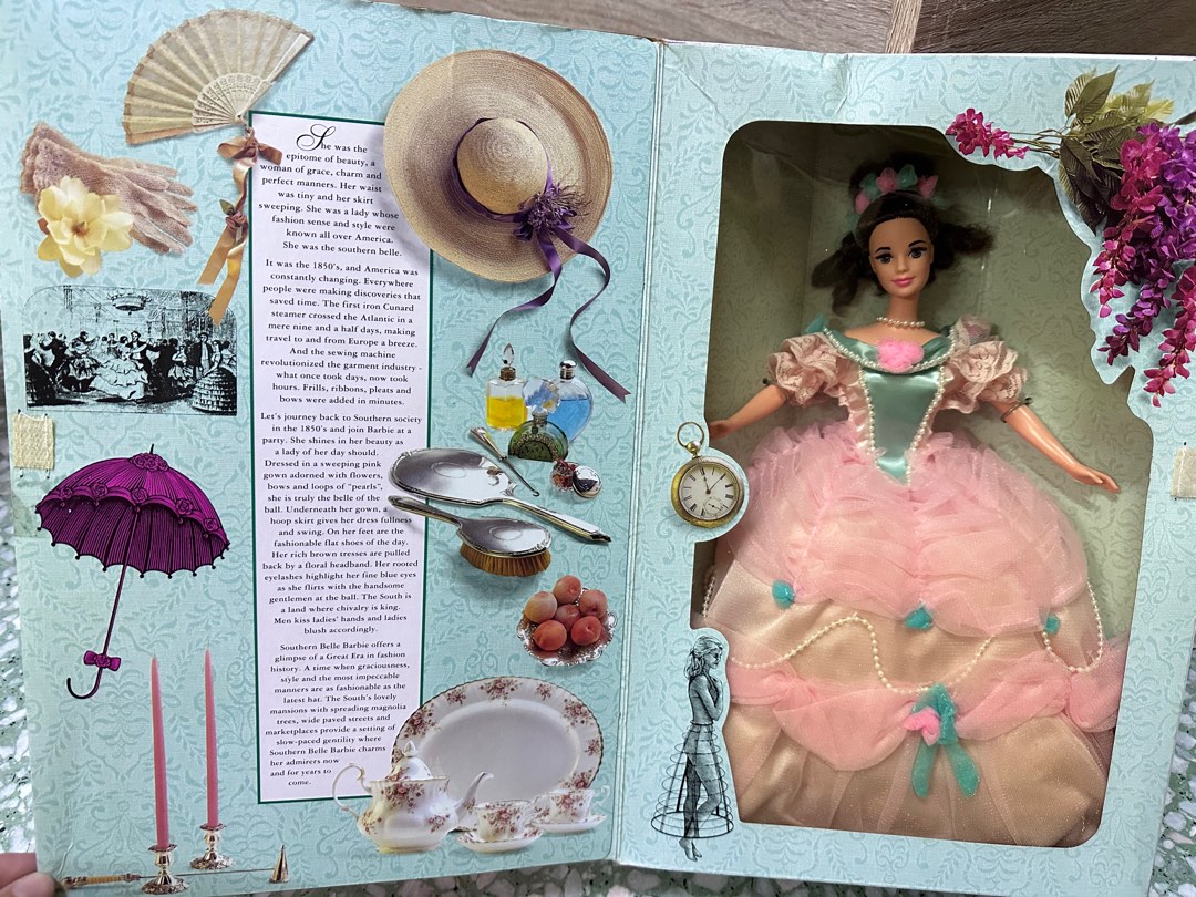 1850's southern cheap belle barbie value