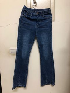 牛仔喇叭褲