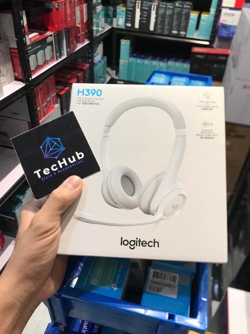 💯 Logitech H390 USB Headset Off White (Category: Headphones & Headsets) located in Makati City. Submitted by techubstoreandaccessories (Listing ID 1227955852, Image 3). Description: Logitech H390 USB Headset Off White Onhand ready to ship‼️‼️ ✅BRANDNEW ORIGINAL & SEALED ✅ACTUAL PICTURE POSTED ✅ACCEPT WALK IN/PICK UP CLIENT (Mon-Fri 8am-7pm)( Saturday10am-4pm) 📍Location: Evangelista St. Makati City ✅ACCEPT BULK ORDERS WITH DISCOUNT ✅MODE OF PAYM