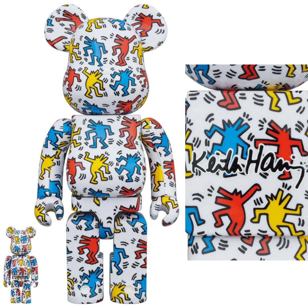 ✨預訂✨巜MEDICOM TOY BE@RBRICK KEITH HARING #9 100% + 400% SETS