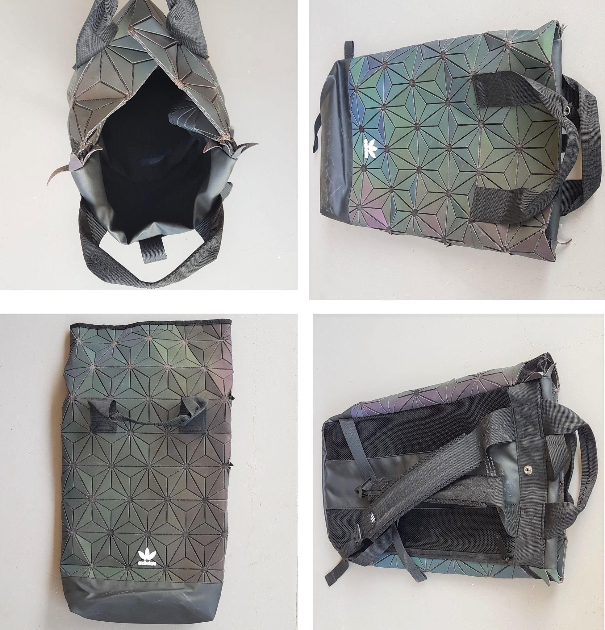 Adidas Fashion Backpack, Issey Miyake Haversack, In Vogue Backpack