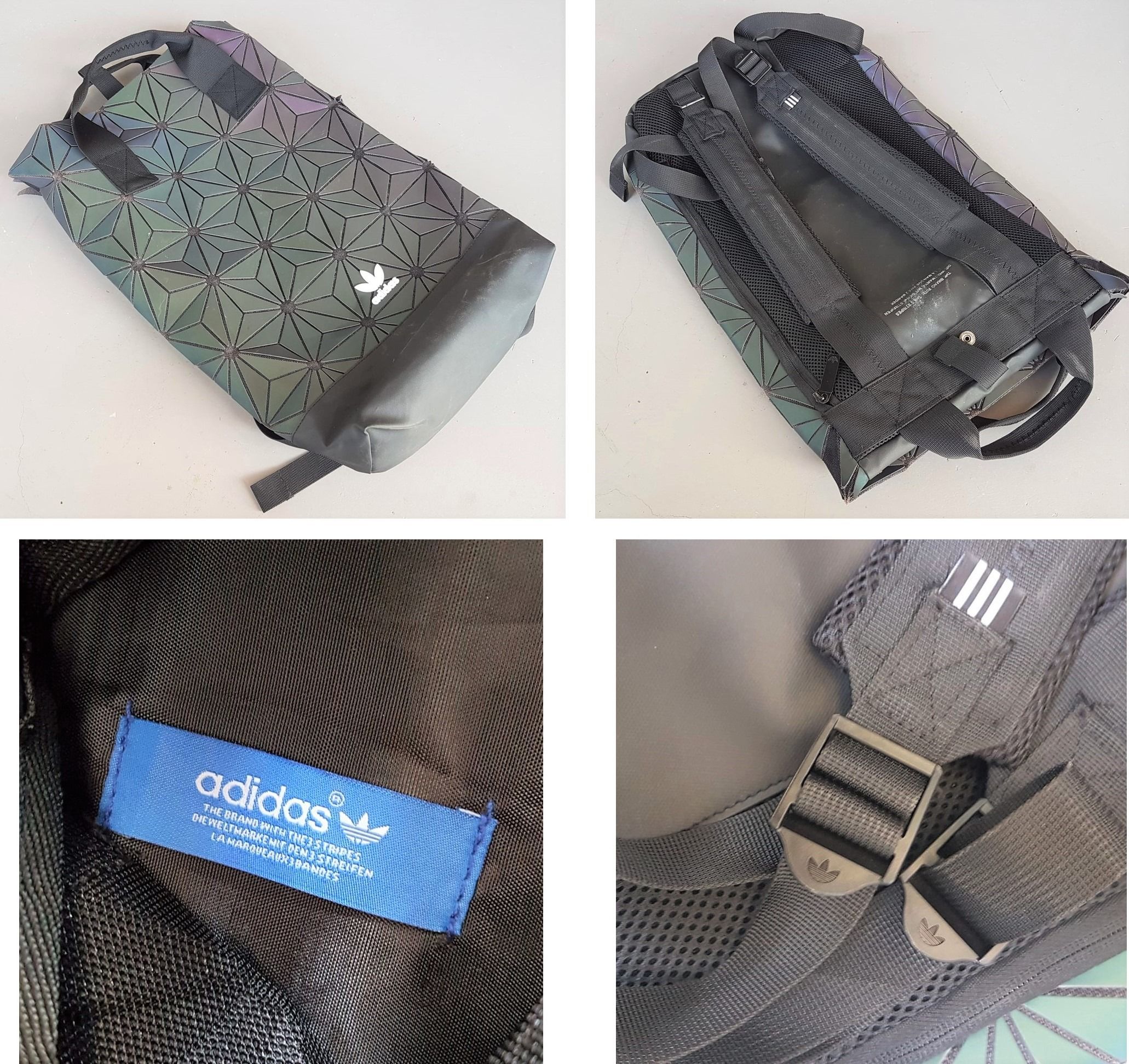 Adidas originals urban roll up backpack store