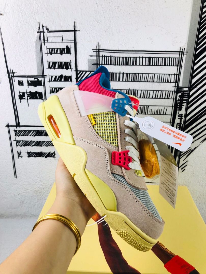 Air Jordan 4 Retro SP 'Union - Guava Ice' Shoes, 男裝, 鞋, 波鞋